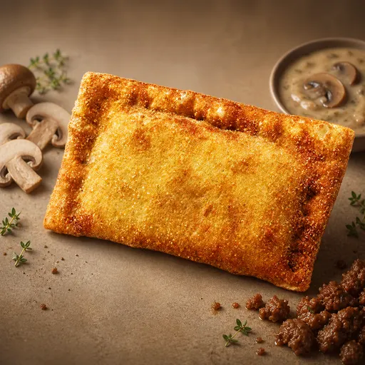 Beef and Mushroom Crispynada empanada